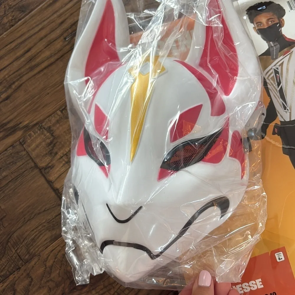 NWT Youth Fortnite Drift Costume with Mask, size 8/10